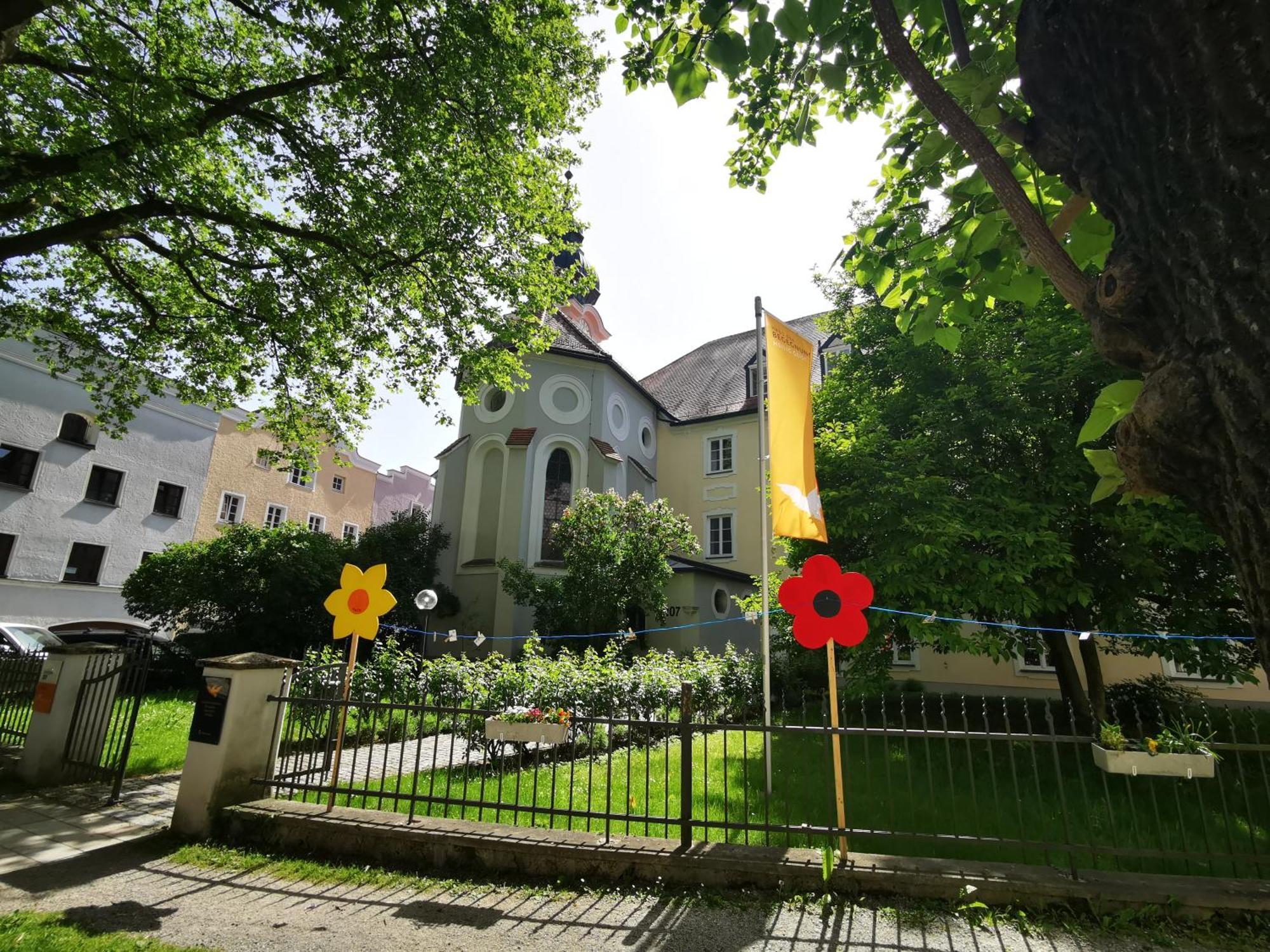 Haus Der Begegnung Heilig Geist Otel Burghausen Dış mekan fotoğraf